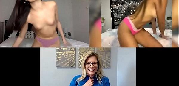  Webcam show with Emily Willis, Cory Chase & Gia Derza